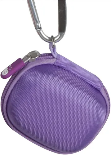 Vista 6 de Hermitshell Estuche rígido de viaje para auriculares inalámbricos JBL Vibe 200TWS (morado)
