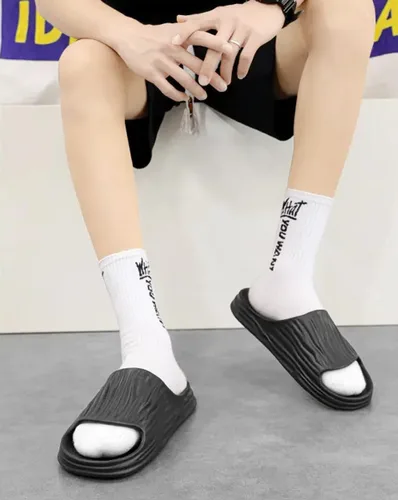 Vista 8 de Zapatos de ducha con agujeros de drenaje, se secan rápidamente, antideslizantes, para interiores, hogar, dormitorio, piscina, sandalias de playa