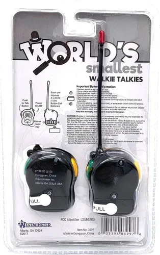 Vista 2 de F&T Walky Talkies más pequeños del mundo