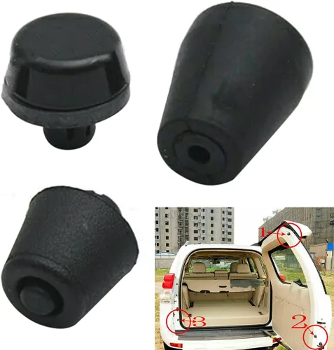 Vista 2 de 3 almohadillas de goma granular para maletero compatibles con Toyota Prado 150 2010-2021