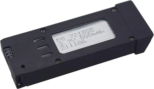 Vista 3 de Batería de litio de 3.7V 500mAh para E58 S168 JY019 Quadcopter Recambios UAV batería de litio (3PCS)