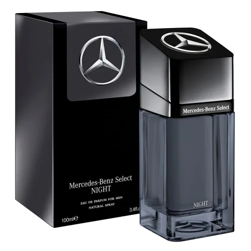 Vista 2 de Mercedes Benz Select Night para hombre - 3.4 oz EDP Spray.