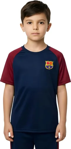 Vista 10 de Icon Sports Camiseta con licencia oficial del FC Barcelona para el Día del Juego, unisex para niños