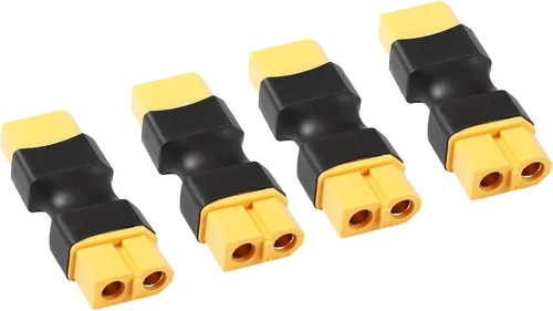 Vista 7 de XT60 macho a hembra conector sin adaptador de cable, adaptador de conector XT60 para RC FPV coche avión drone LiPo batería etc XT60 conversión