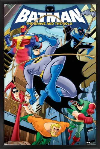 Vista 6 de Trends International DC Comics - Póster de pared de Batman - The Brave and The Bold de 22.375 x 34 pulgadas, versión premium sin marco