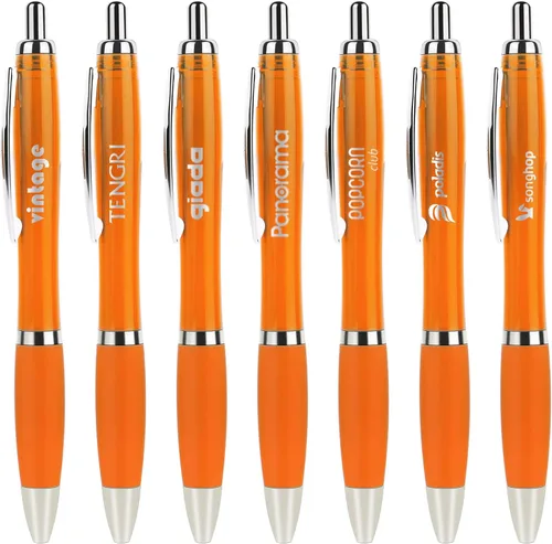 Vista 11 de 100 bolígrafos personalizados a granel personalizados con tu nombre, texto, mensaje para negocios, graduación, aniversarios
