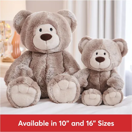 Vista 8 de GUND Mukki - Oso de peluche, animal de peluche prémium para edades de 1 año en adelante, marrón/crema, 10 pulgadas