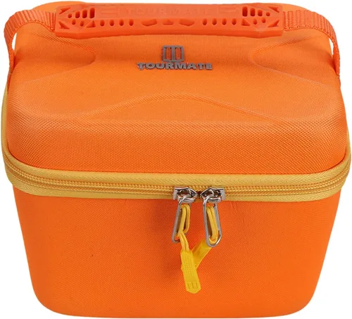 Vista 3 de Tourmate Estuche rígido de almacenamiento para niños y altavoces Bluetooth, estuche de transporte de viaje para niños, reproductor de música