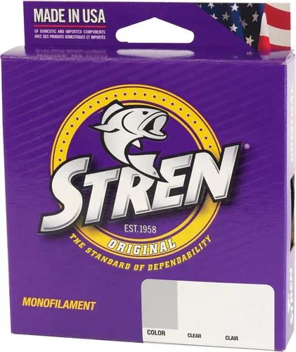 Vista 5 de Stren - Línea de pesca monofilamento original Claro