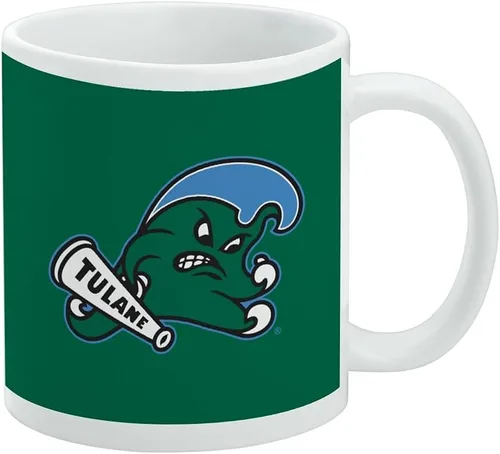 Vista 417 de Taza de cerámica con el logotipo principal de la Universidad Rider, taza de regalo novedosa para café, té y bebidas calientes, 11oz, blanca