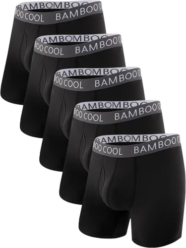 Vista 17 de BAMBOO COOL Paquete de calzoncillos bóxer ultra suaves y transpirables