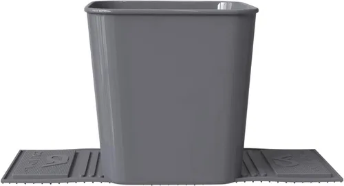 Vista 8 de Papelera de basura para coche (de plástico, extra grande, 1 galón, 4 litros), XL, Negro