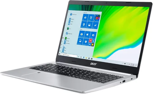Vista 14 de Portátil Acer Aspire 5 Slim A515-46-R14K, pantalla IPS Full HD de 15.6 pulgadas, procesador portátil de doble núcleo AMD Ryzen 3 3350U, memoria DDR4