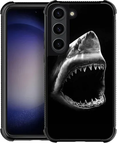Vista 36 de Funda compatible con Samsung Galaxy S23, diseño de elefantes africanos, diseño increíble a prueba de golpes, antiarañazos, carcasa trasera