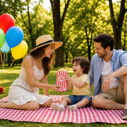 Vista 5 de Bolsas de papel para palomitas de maíz, paquete de 120 bolsas de palomitas de maíz de 1 onza, porciones individuales, bolsa de palomitas de maíz a