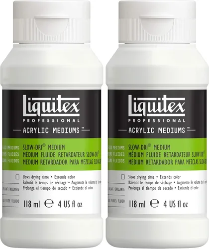 Vista 19 de Diluyente líquido Liquitex profesional en spray para humidificar en paletas, Blanco, 4 onza