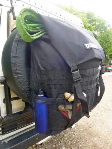 Vista 3 de Bolsa de basura Trasharoo Spare Tire, Negro