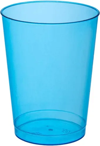 Vista 10 de Party Essentials - Copas de fiesta y vasos altos, de plástico duro, capacidad de 10 onzas, Variado neón