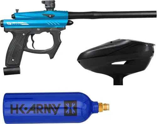 Vista 10 de HK Army SABR paquete de inicio de marcador de pistola de paintball CO2