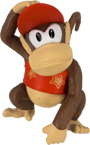 Vista 5 de Sanei Boeki FCM-032 Colección de figuras de Super Mario, Diddy Kong, marrón