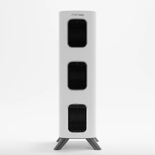 Vista 12 de Purificador de aire Air Oasis iAdaptAir 2.0 con filtro HEPA H13 reduce el 99% de virus, moho, polvo, humo, polen y olores, el más silencioso