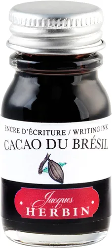 Vista 15 de Tinta para pluma estilográfica Herbin - Botella de 10 ml - Perle Noire