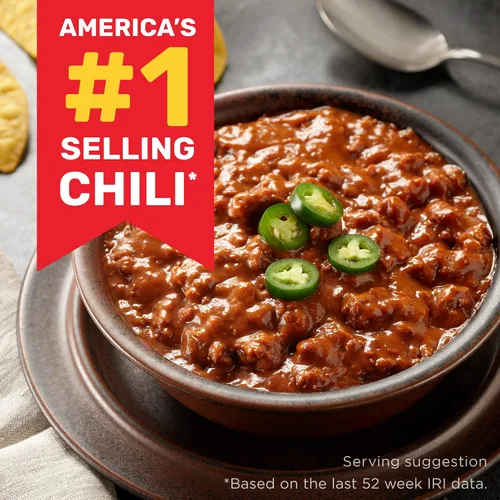 Vista 4 de Hormel Chili, Sin frijoles, 15 onzas