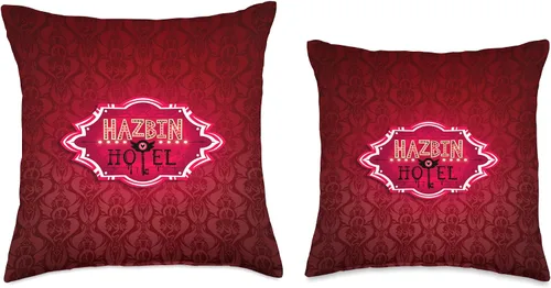 Vista 3 de Hazbin Hotel - Almohada con logo