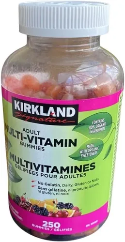 Vista 6 de Kirkland Gomitas multivitamínicas para adultos, 250 gomitas