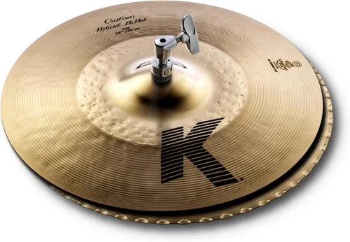 Vista 2 de Zildjian K Platillos híbridos personalizados Hi-Hat - 13.25 pulgadas