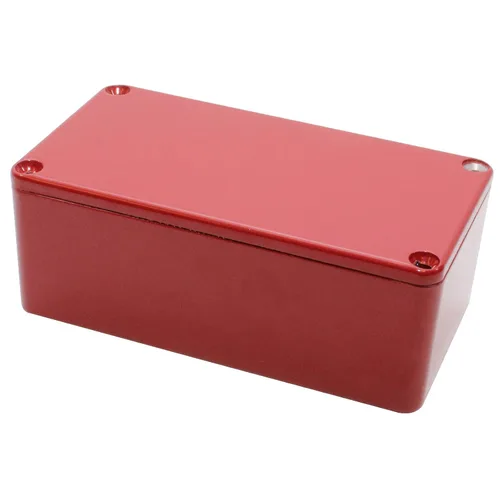 Vista 27 de Hammond Manufacturing 1590B DIECAST Caja 4.4X2.3X1.1 Plateado