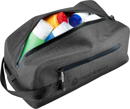 Vista 5 de Skog Å Kust Neceser de viaje impermeable y a prueba de fugas DoppSak, Negro, Neceser de viaje impermeable y a prueba de fugas