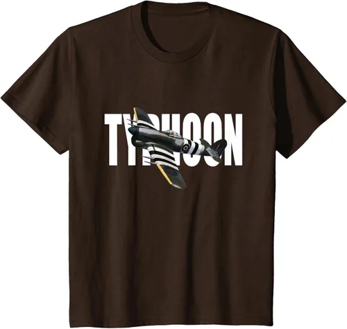 Vista 35 de RAF Hawker Typhoon WW2 Fighter Aircraft T-Shirt