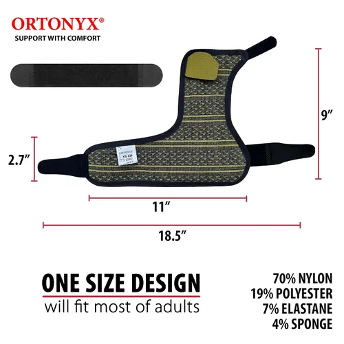 Vista 4 de ORTONYX Pinky Finger Splint Muñequera Inmovilizador de Muñequera – Fractura boxeadora para 4º y 5º dedo, soporte de canalón cubital, síndrome