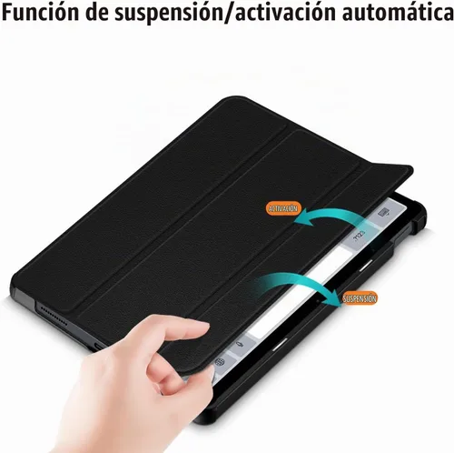 Vista 4 de Funda para Xiaomi Redmi Pad SE de 11 pulgadas, carcasa rígida con soporte delgado y parte trasera protectora para Redmi Pad SE 11 2023 con función