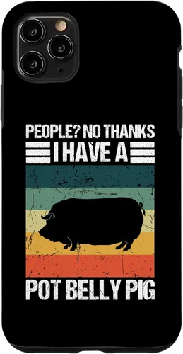 Vista 11 de iPhone 15 Pot Belly Pig Toys Food Supplies Pot Belly Pig Owner Case