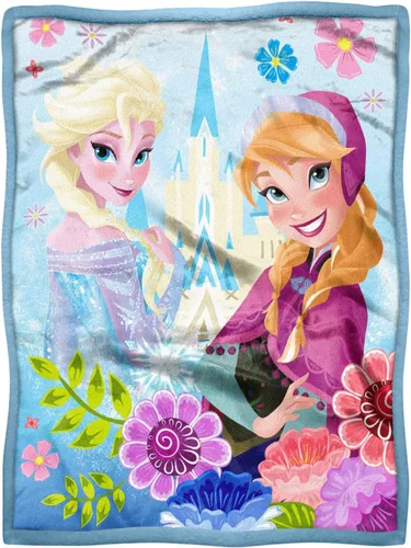 Vista 8 de Northwest Frozen Loving Sisters Manta de micro raschel, 46 x 60 pulgadas