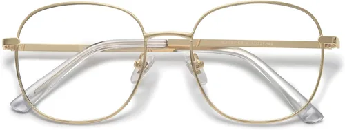 Vista 10 de SOJOS Classic Square Blue Light Blocking Glasses for Women Men Stylish Computer Glasses SJ1137