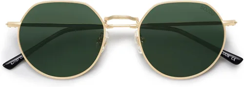 Vista 27 de SOJOS Gafas de sol polarizadas redondas de polígono para mujeres y hombres, retro, clásicas, vintage, Panto octogonales, SJ1157