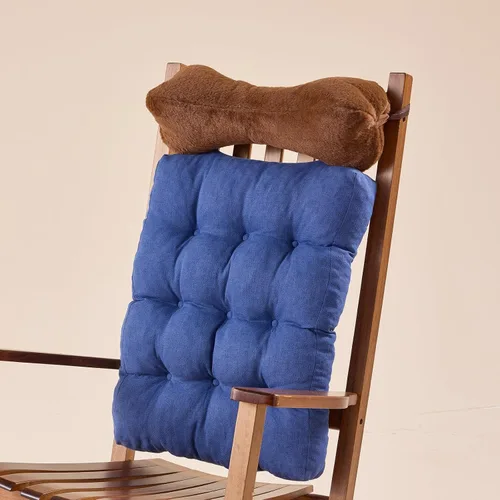 Vista 6 de Almohada para la cabeza para silla reclinable, para sofá, almohada para el cuello reclinable, almohada para el cuello de sofá (marrón)