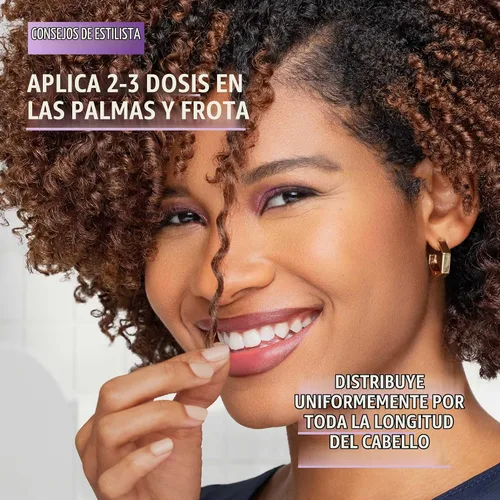 Vista 3 de Acondicionador de Pantene Pro-V Gold Series para definir los rizos