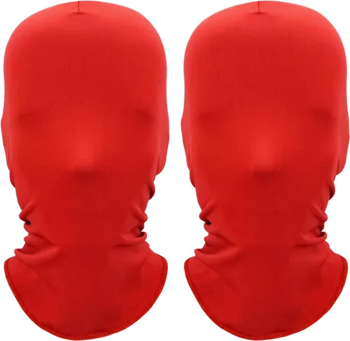 Vista 13 de 2 máscaras de cara completa para Halloween, elastano, cosplay, capucha, sin rostro, morph, unisex, para adultos, disfraz de fiesta