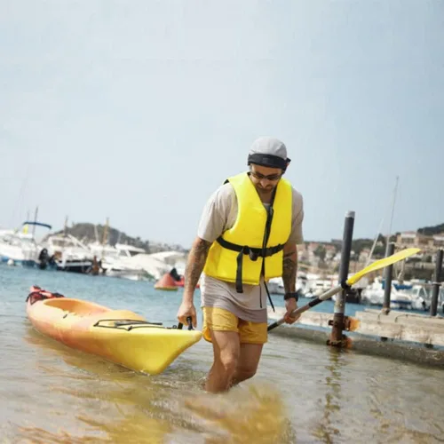 Vista 5 de Boncas Asas de transporte de kayak, resistente kit de accesorios de repuesto para kayaks, maleta, equipaje Mango lateral-4PK