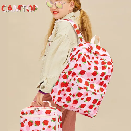 Vista 44 de CAMTOP - Conjunto de mochila y lonchera con estampados divertidos para niños de preescolar y primaria), Y0058-2