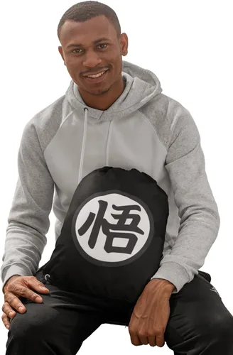 Vista 2 de ALLNTRENDS Camiseta sin mangas para hombre Goku Training Symbol Cool Gym Workout Top