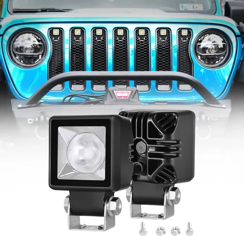 Vista 9 de Luces LED de 2 pulgadas con DRL 2 luces de conducción