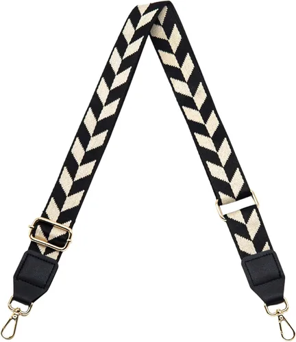 Vista 22 de S&loyoe Correas de repuesto para bolso, correa ajustable para bolsa cruzada, correas de guitarra anchas para bolsos de 1.5 pulgadas