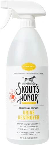 Vista 10 de SKOUT'S HONOR Destructor de orina y olor para mascotas, hormigón y césped, fuerza profesional, impulsado por plantas, eliminador de orina libre
