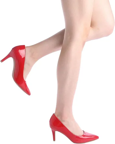 Vista 7 de DREAM PAIRS Zapatos de tacón alto con punta puntiaguda para mujer