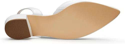 Vista 6 de MSKFZEK Zapatos de tacón bajo para mujer